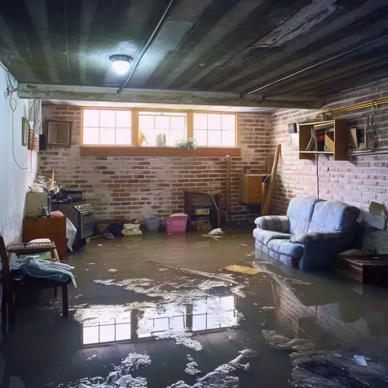 Flooded Basement Cleanup in Edna, TX